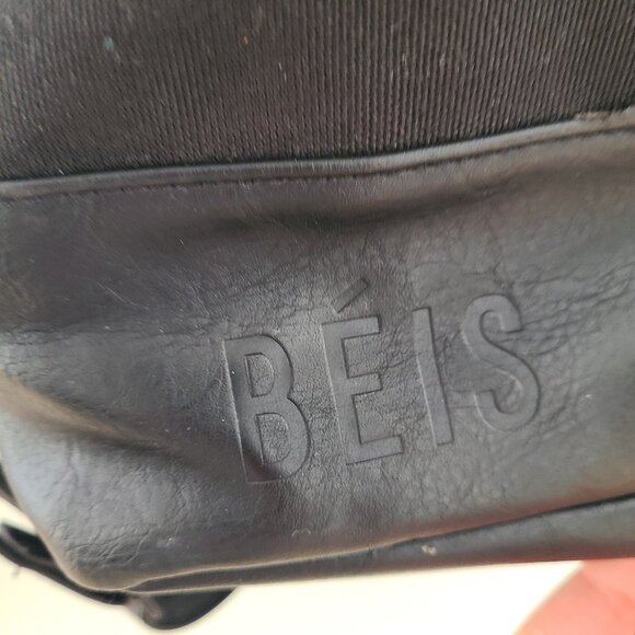Beis Black Convertible Backpack Crossbody Travel Bag main image 4
